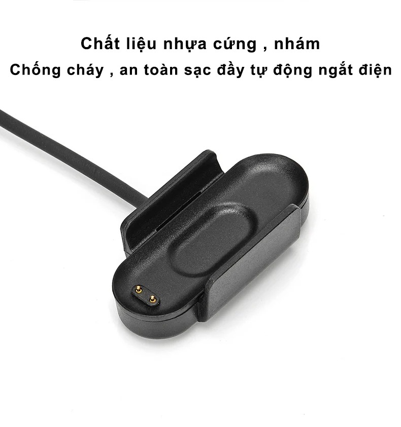 Cáp sạc kẹp USB cho Xiaomi Miband 4