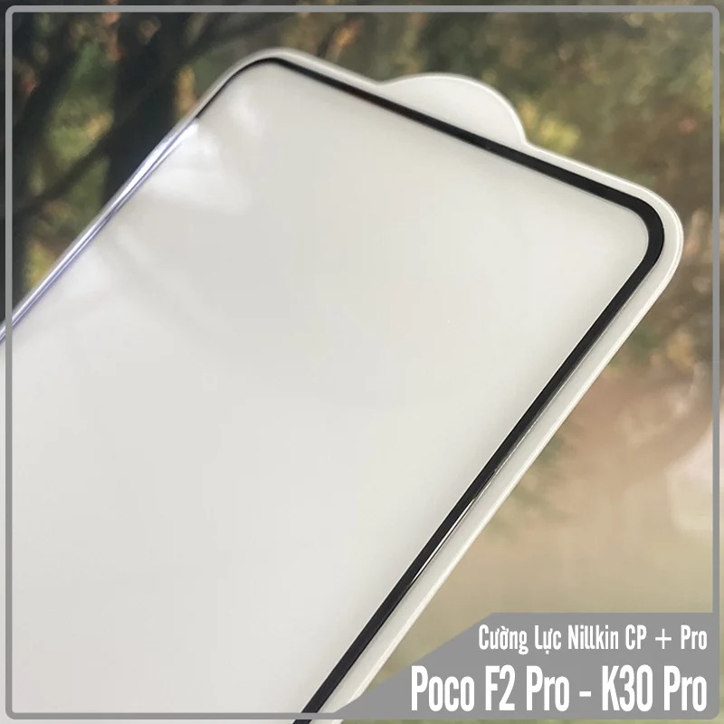 Kính cường lực Nillkin CP+ PRO cho Xiaomi Poco X3 NFC - X3 PRO - FULL viền đen