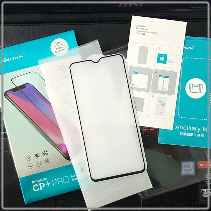 Kính cường lực Nillkin CP+ PRO cho Xiaomi Redmi Note 8 Pro FULL viền đen