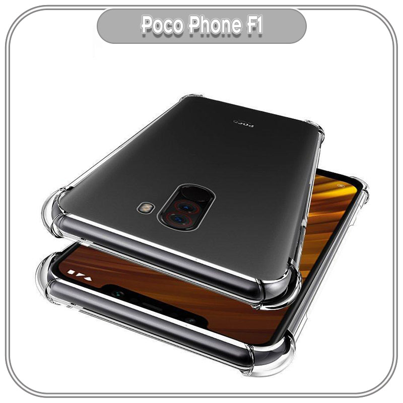 Ốp lưng Xiaomi Pocophone F1, trong suốt chống sốc