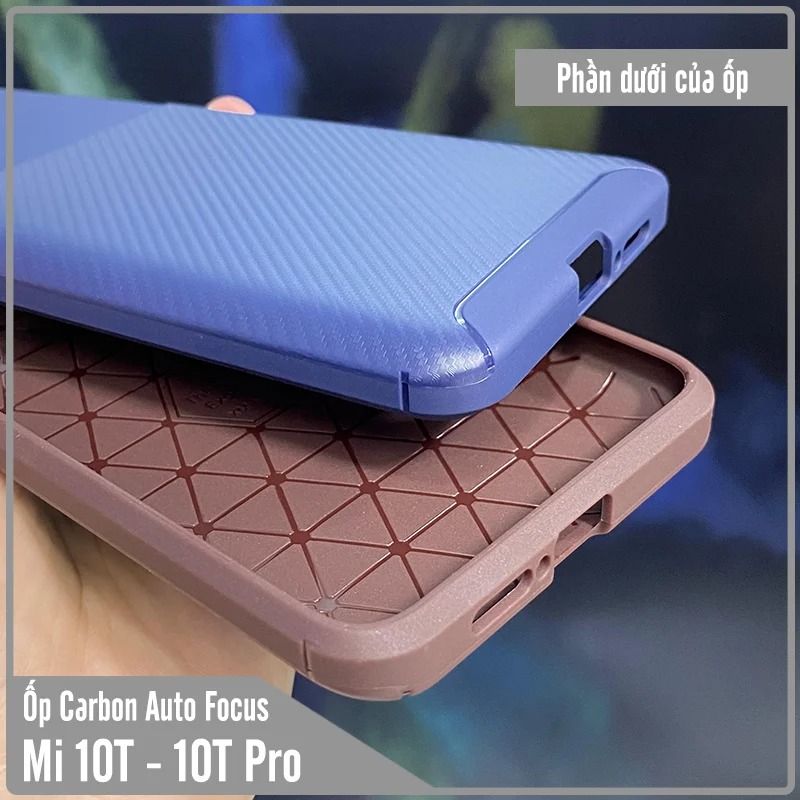 Ốp lưng cho Xiaomi Mi 10T - Mi 10T Pro 5G - Redmi K30S chống sốc Carbon Auto Focus