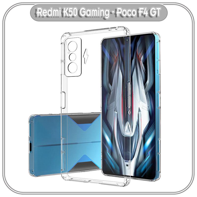 Ốp lưng cho Xiaomi Redmi K50 Gaming - Poco F4 GT TPU Trong Suốt Che Camera