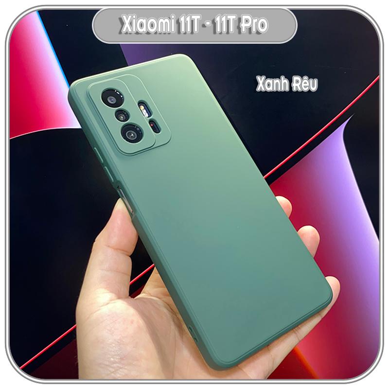 Ốp lưng cho Xiaomi 11T - 11T Pro Choice viền vuông dẻo lót nhung che camera