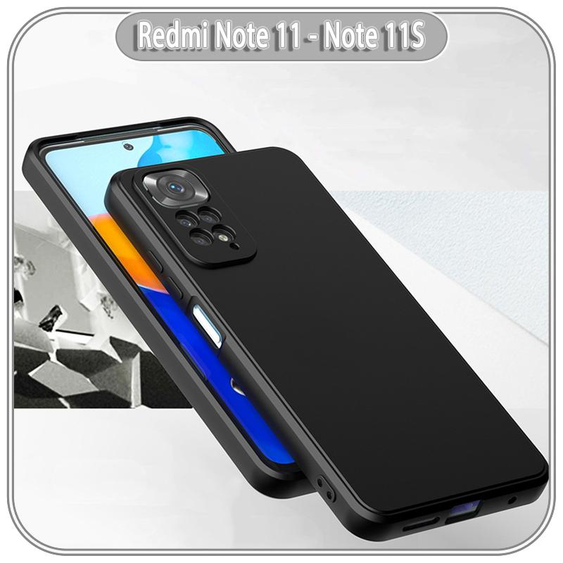 Ốp lưng cho Xiaomi Redmi Note 11 - Note 11S 4G, Choice viền vuông nhựa TPU dẻo màu lót nhung che camera