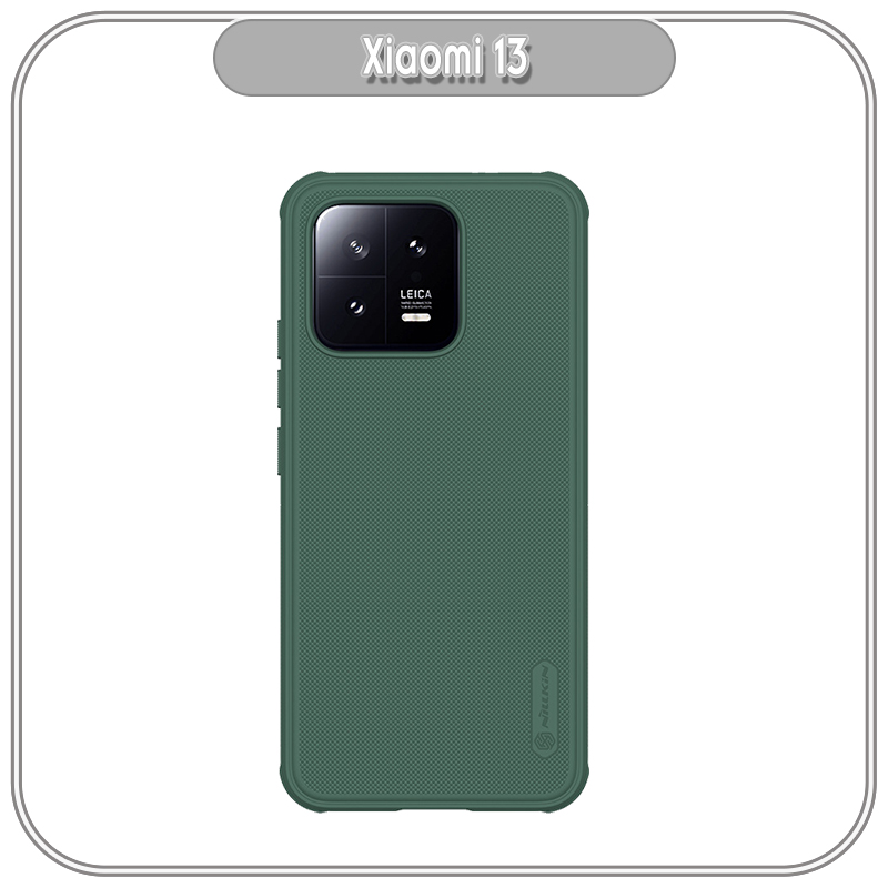 Ốp lưng cho Xiaomi 13 - 13 Pro Super Frosted Shield Pro nhựa PC cứng Nillkin