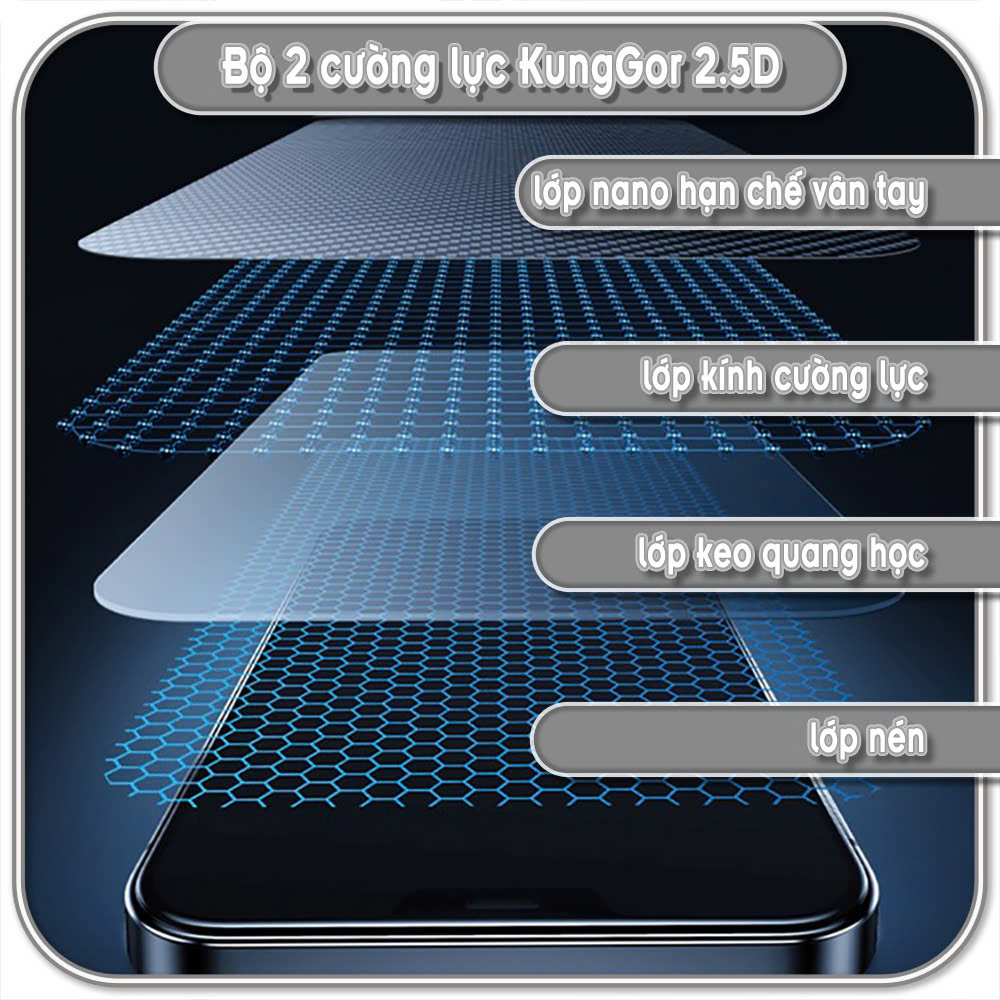 Bộ 2 Cường lực KungGor cho Honor 400 Lite
