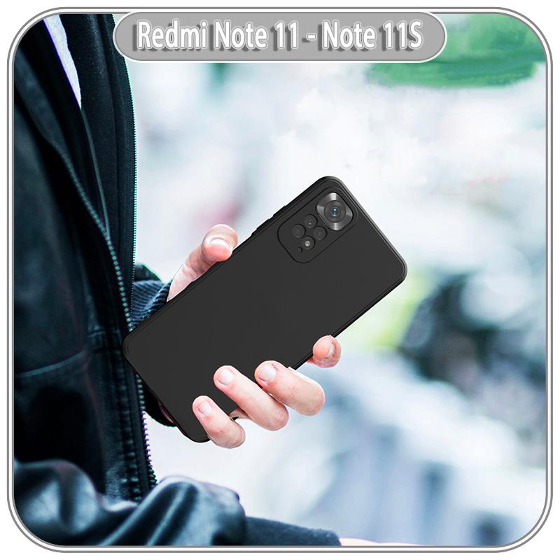 Ốp lưng cho Xiaomi Redmi Note 11 - Note 11S 4G, Choice viền vuông nhựa TPU dẻo màu lót nhung che camera