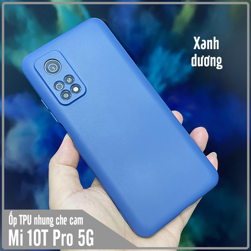 Ốp lưng cho Xiaomi Mi 10T Pro - Redmi K30S , nhựa TPU dẻo màu lót nhung che camera