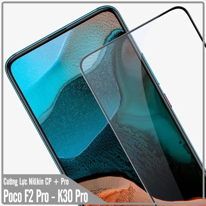 Kính cường lực Nillkin CP+ PRO cho Xiaomi Poco X3 NFC - X3 PRO - FULL viền đen