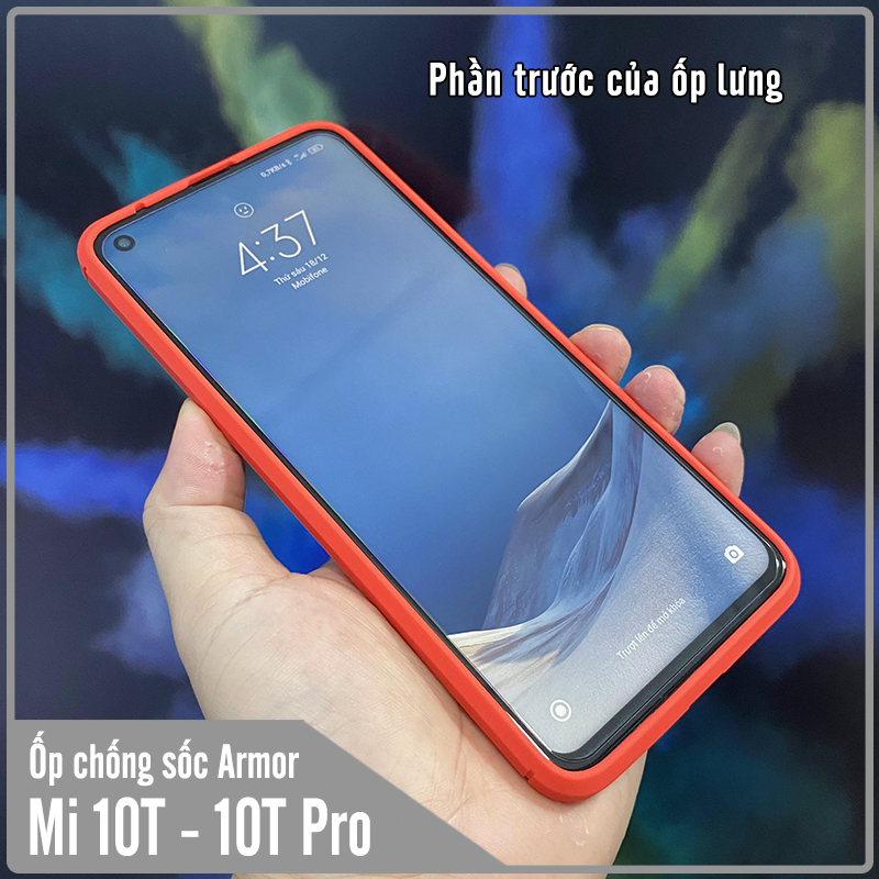 Ốp lưng cho Xiaomi Mi 10T - Mi 10T Pro Chống sốc - Rugged Armor