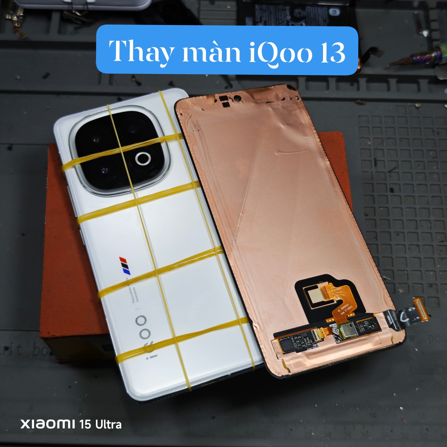 Thay màn hình cho iQoo 13 zin amoled