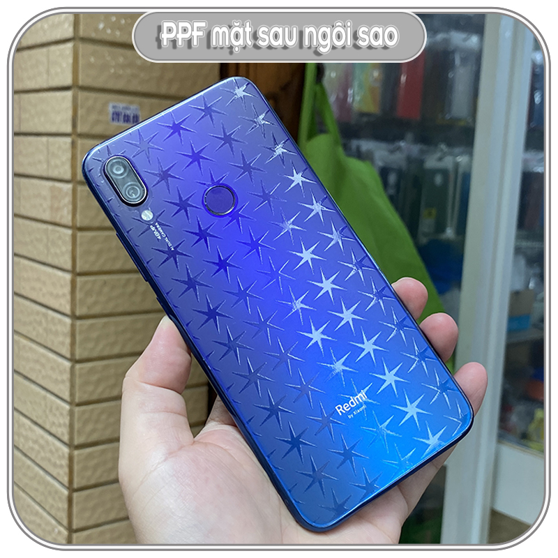 Miếng dán PPF trong ánh ngôi sao 5 cánh cho Xiaomi Redmi Note 11 4G - 11S 4G - 11 Pro Plus 5G - 11 Pro 4G 5G