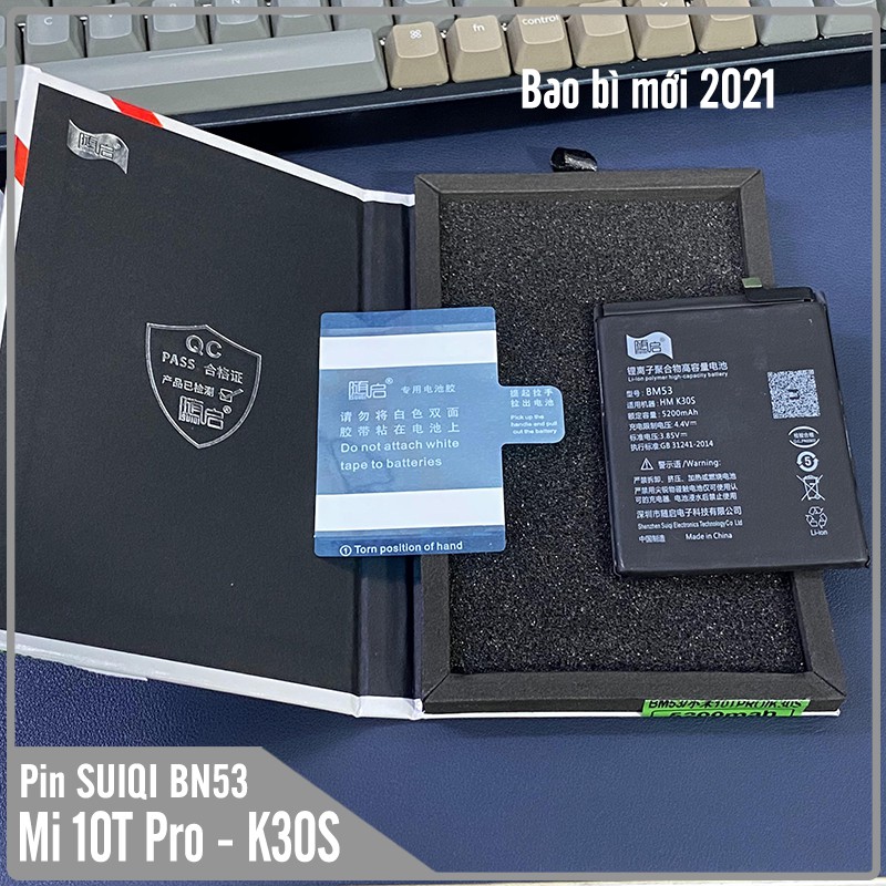Thay pin cho Xiaomi Mi 10T Pro - Redmi K30S BM53 5000mAh