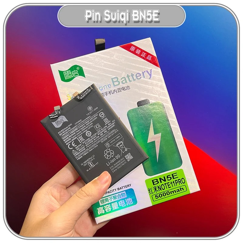 Thay pin Suiqi cho Poco X4 Pro 5G, BN5E 5000mAh