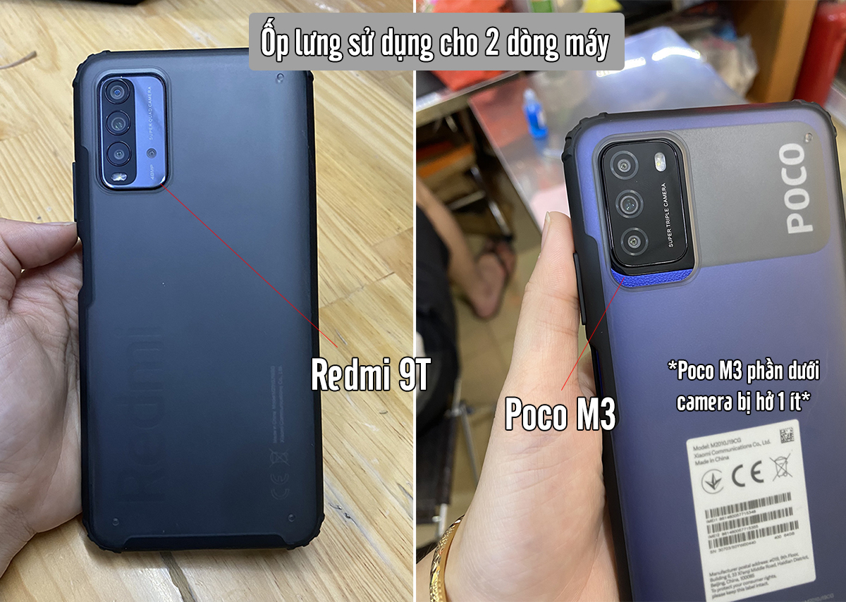Ốp lưng cho Xiaomi Redmi 9T - Poco M3 nhám viền màu WLONS