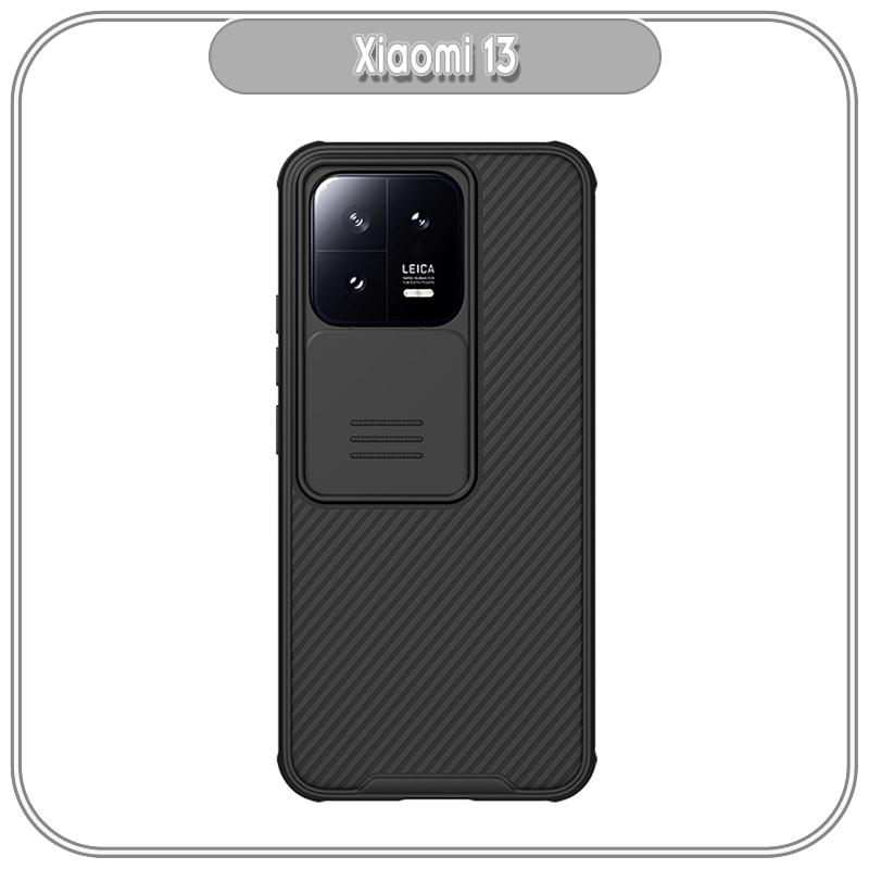 Ốp lưng cho Xiaomi 13 - 13 Pro, Nillkin CamShield Pro che camera