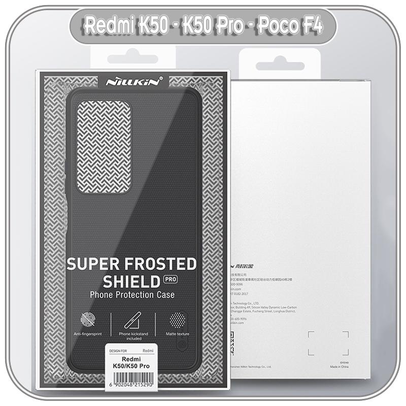 Ốp lưng cho Xiaomi Redmi K50 - K50 Pro Super Frosted Shield nhựa PC cứng Nillkin Pro