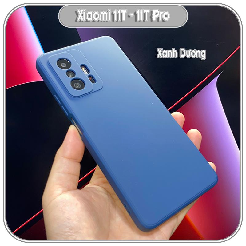 Ốp lưng cho Xiaomi 11T - 11T Pro Choice viền vuông dẻo lót nhung che camera