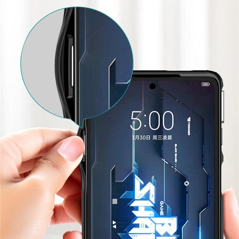 Ốp lưng cho Xiaomi Black Shark 5 - 5 Pro, nhám viền màu WLONS