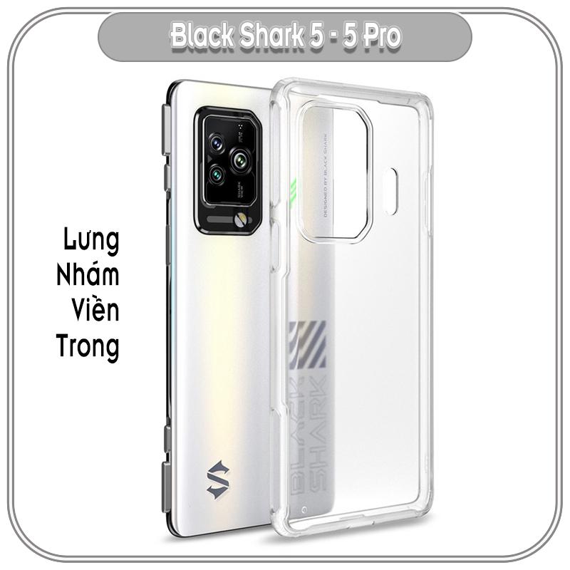 Ốp lưng cho Xiaomi Black Shark 5 - 5 Pro, nhám viền màu WLONS