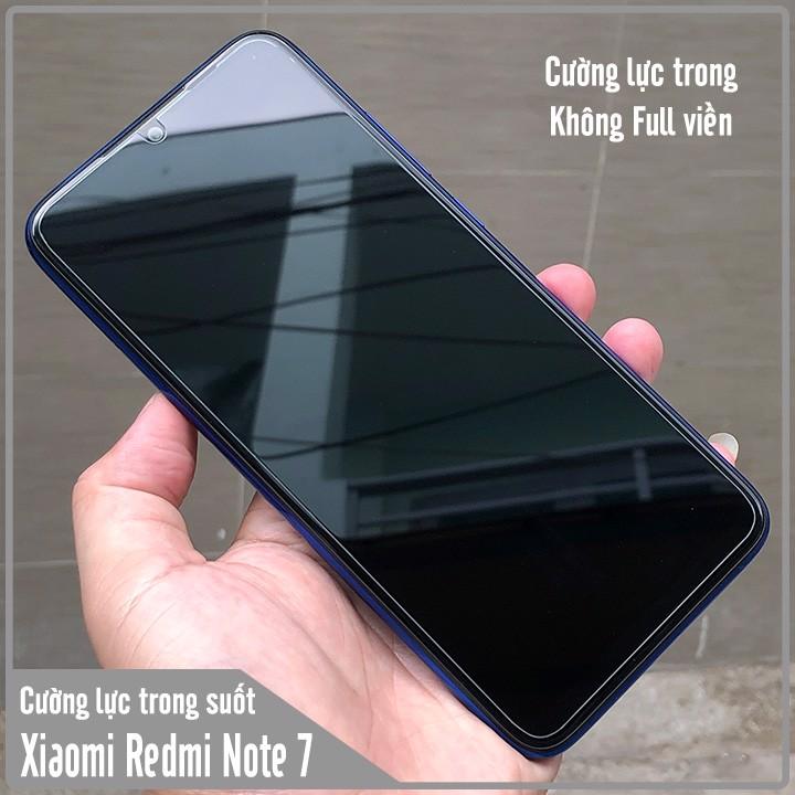 Kính cường lực Xiaomi Redmi Note 7 / Note 7 Pro - Trong Suốt