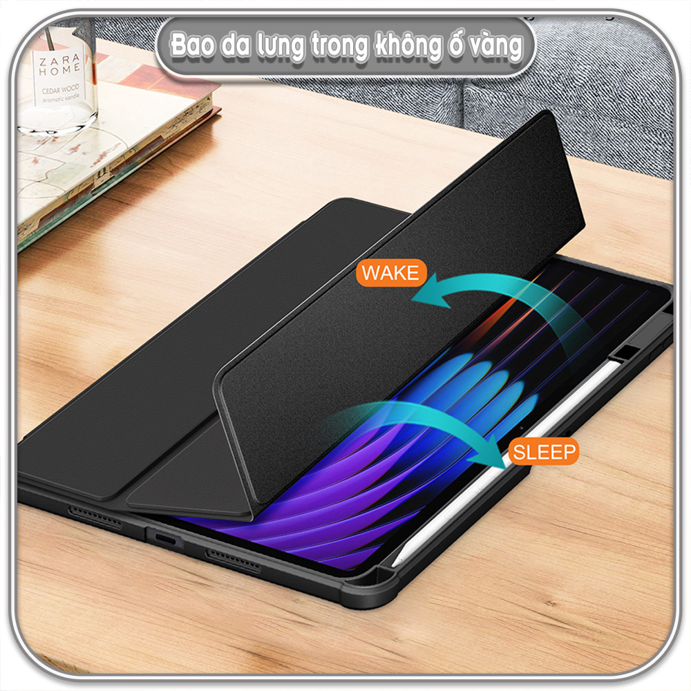 Bao da Xiaomi Pad Mini 8.8 inch, lưng trong không ố vàng