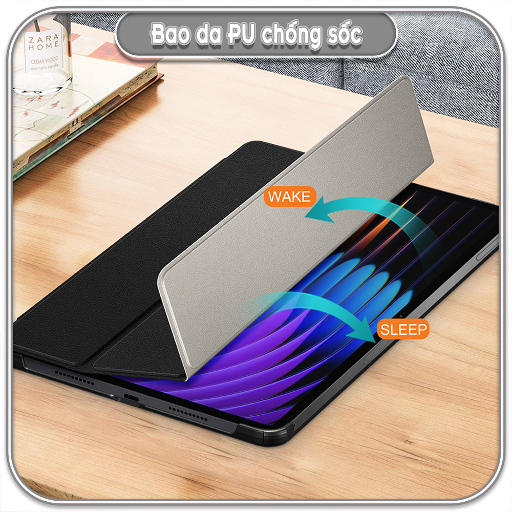 Bao da cho Xiaomi Mi Pad 7 - 7 Pro, 11.2 inch Chống sốc tự động tắt / mở