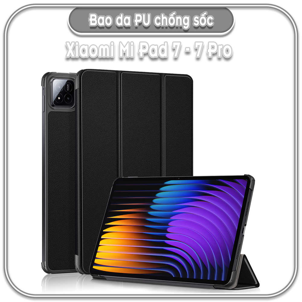 Bao da cho Xiaomi Mi Pad 7 - 7 Pro, 11.2 inch Chống sốc tự động tắt / mở