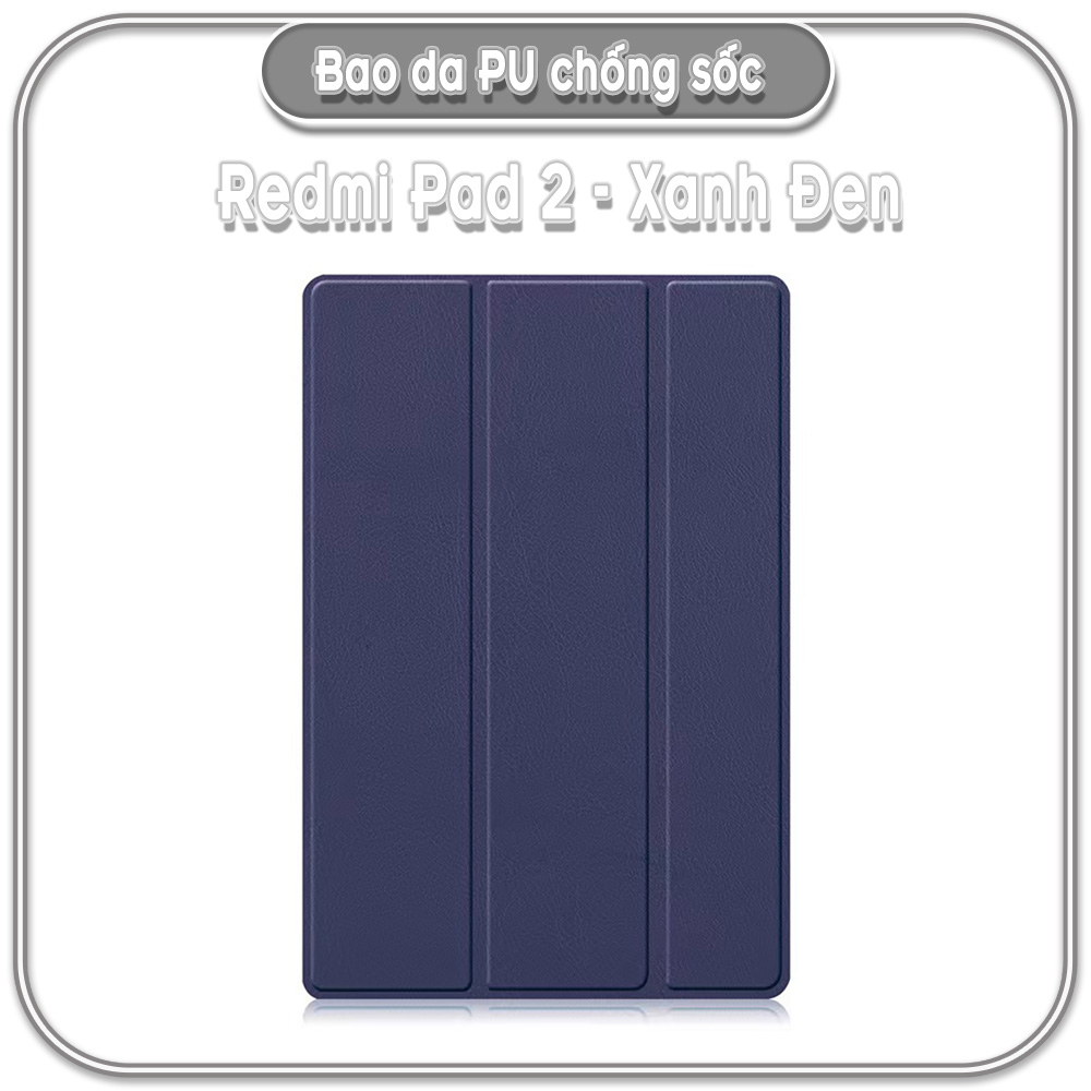 Bao da cho Redmi Pad 2, chống sốc tự động tắt / mở