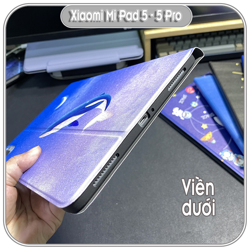 Bao da cho Xiaomi Mi Pad 5 - 5 Pro 11 inch hình màu xanh dương