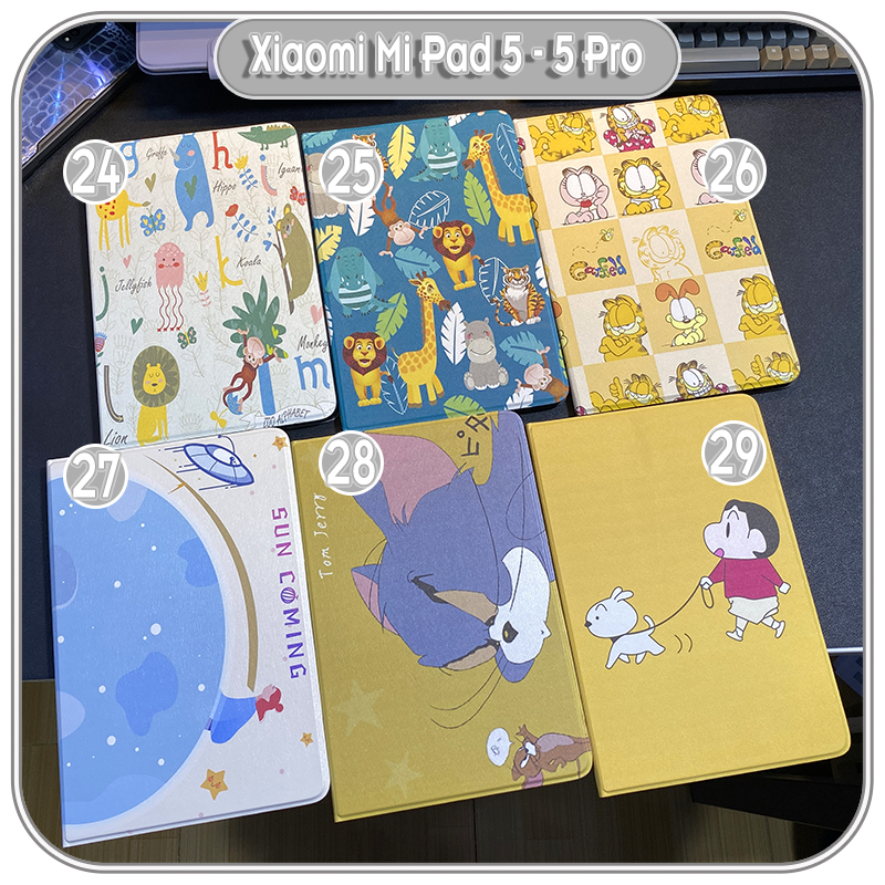 Bao da cho Xiaomi Mi Pad 5 - 5 Pro 11 inch hình màu vàng