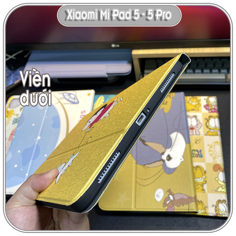 Bao da cho Xiaomi Mi Pad 5 - 5 Pro 11 inch hình màu vàng