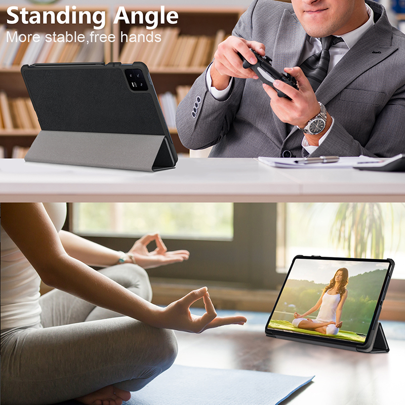 Bao da cho Redmi Pad 2, chống sốc tự động tắt / mở