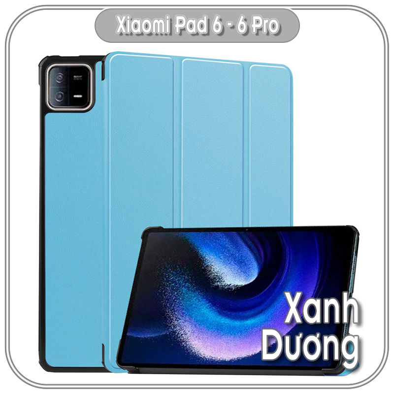 Bao da cho Xiaomi Mi Pad 6 - 6 Pro, 11 inch Chống sốc tự động tắt / mở