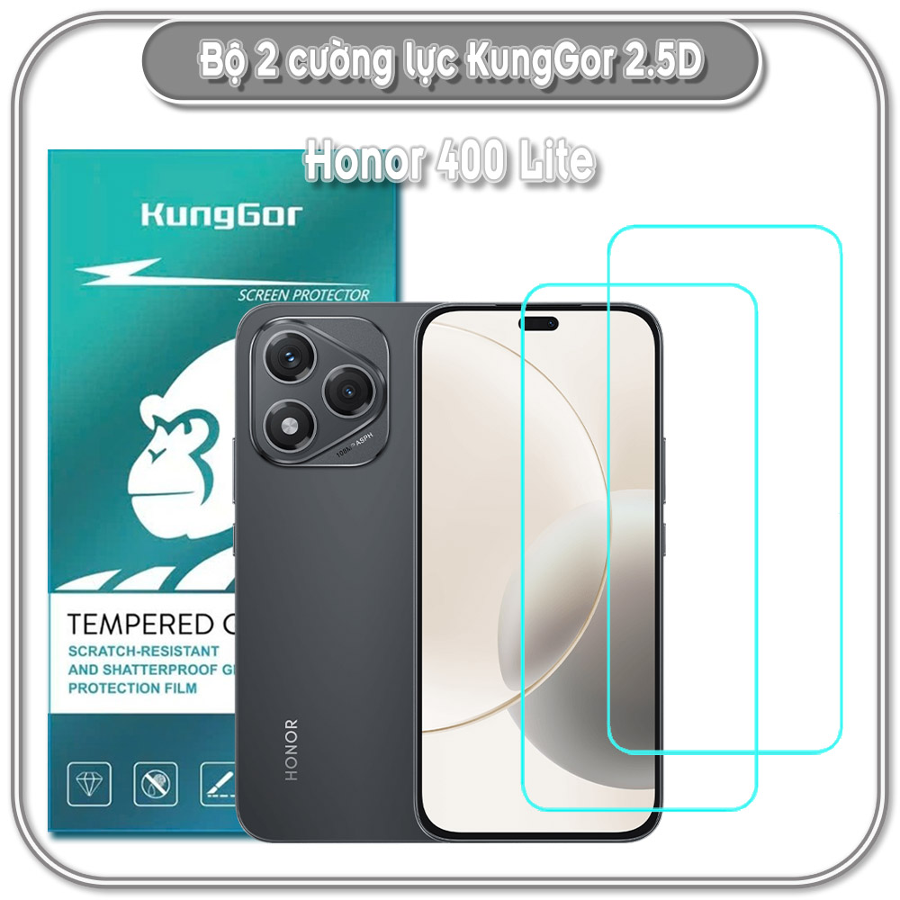 Bộ 2 Cường lực KungGor cho Honor 400 Lite
