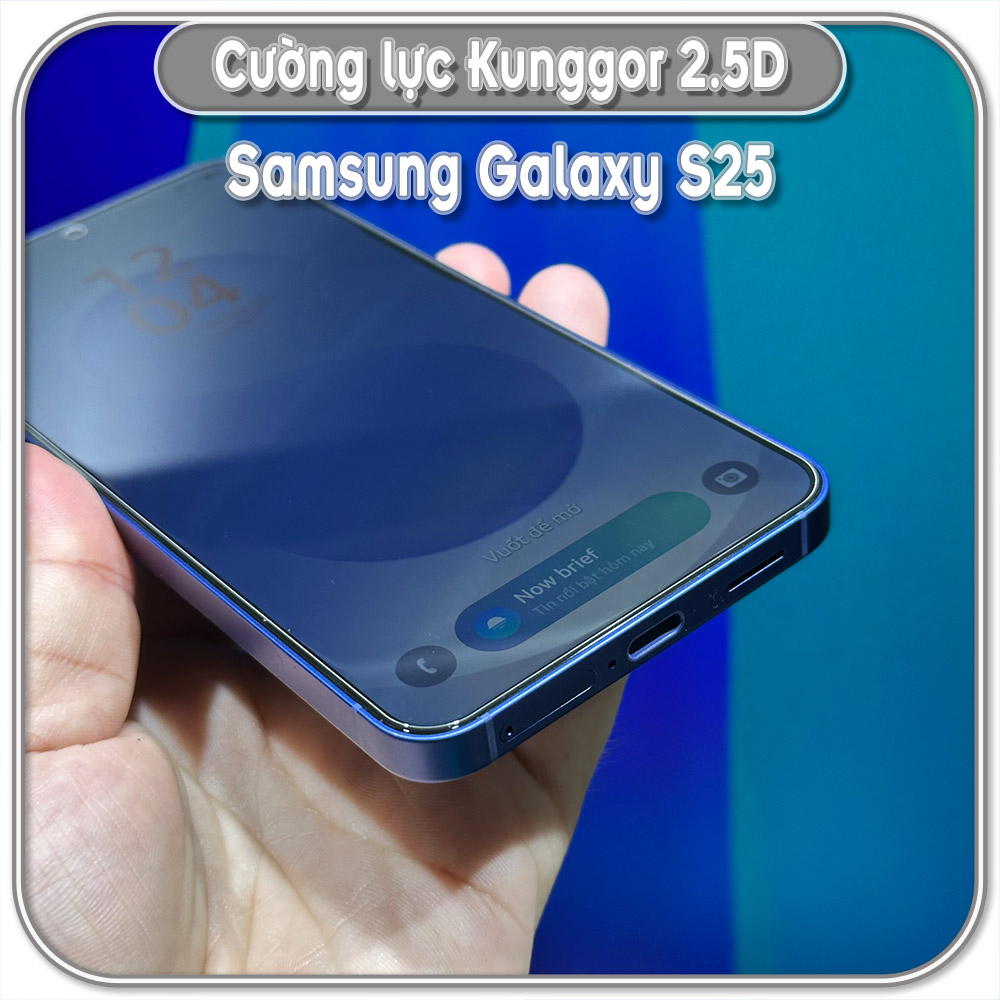 Bộ 2 Cường lực KungGor cho Samsung S25 - S25 Plus - S25 Ultra