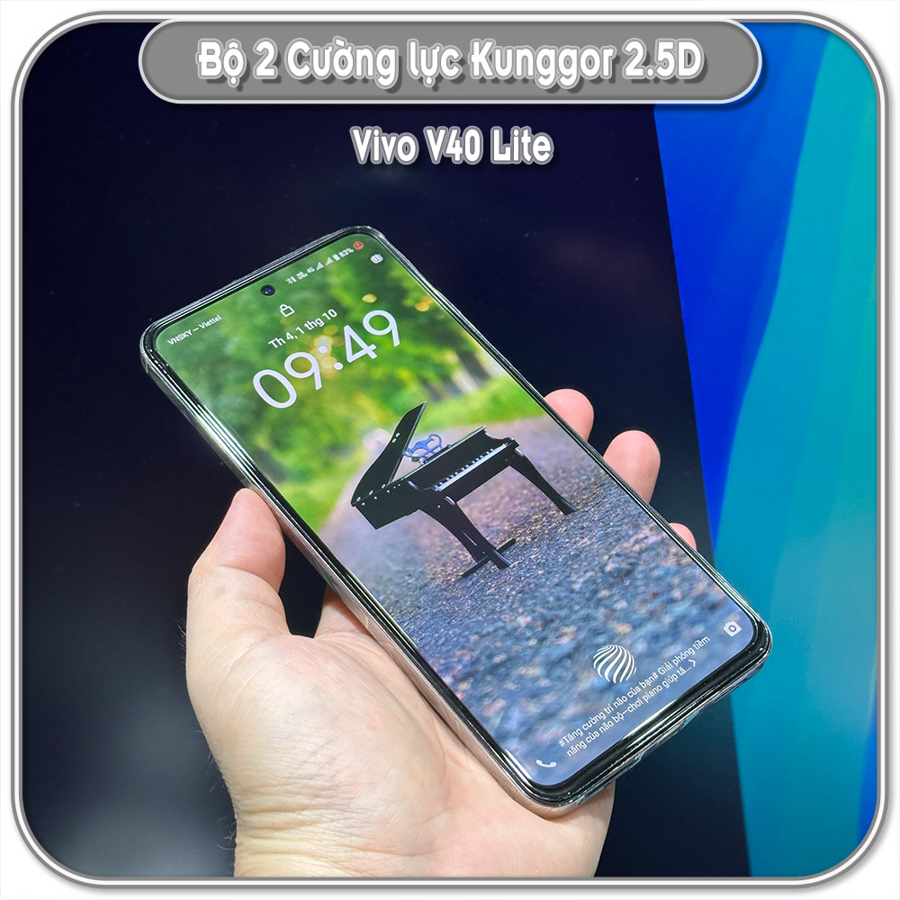 Bộ 2 Cường lực KungGor cho Vivo V40 Lite