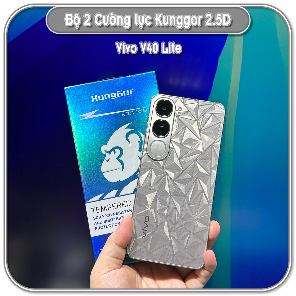 Bộ 2 Cường lực KungGor cho Vivo V40 Lite