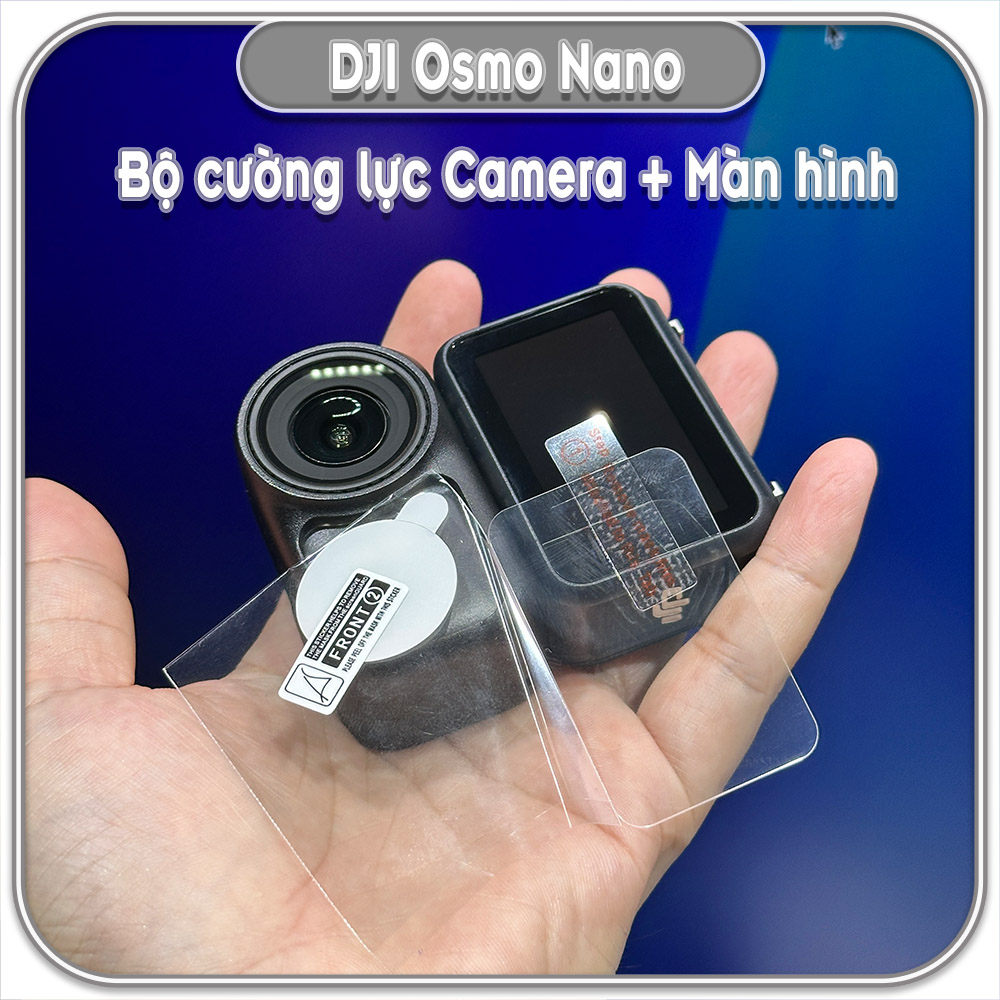 Bộ cường lực camera + màn hình cho DJI Osmo Nano