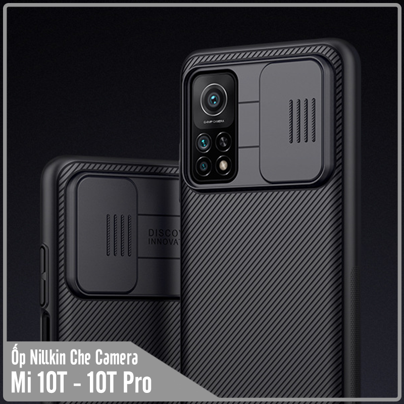 Ốp lưng dành cho Xiaomi Mi 10T - Mi 10T Pro - Redmi K30S Nillkin CamShield che camera