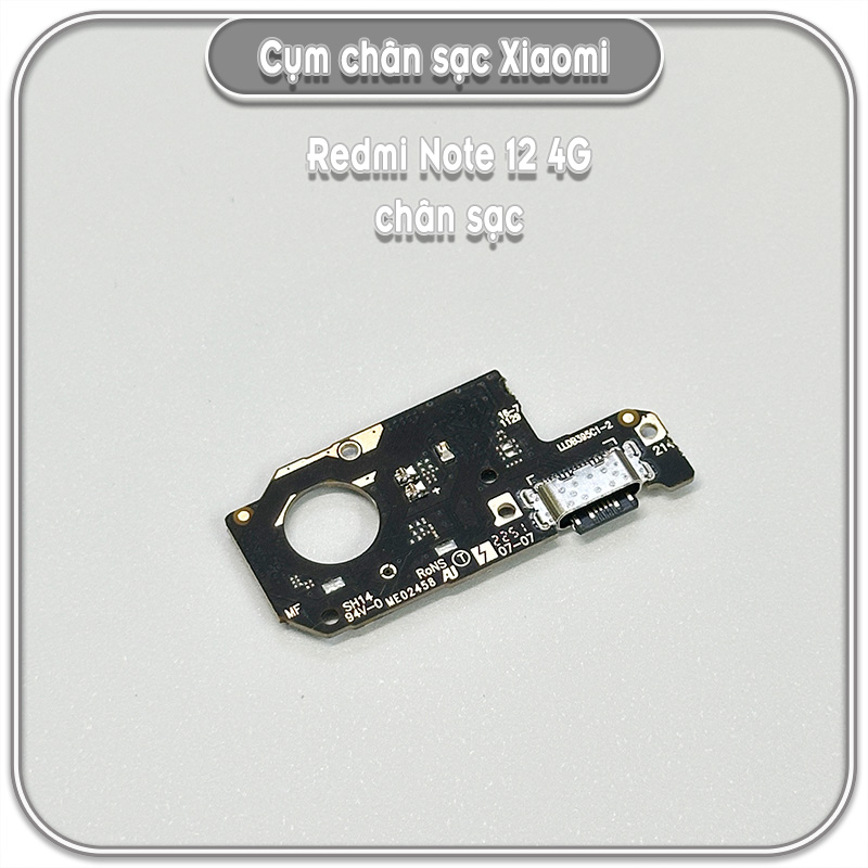 Cụm chân sạc Redmi Note 12 4G