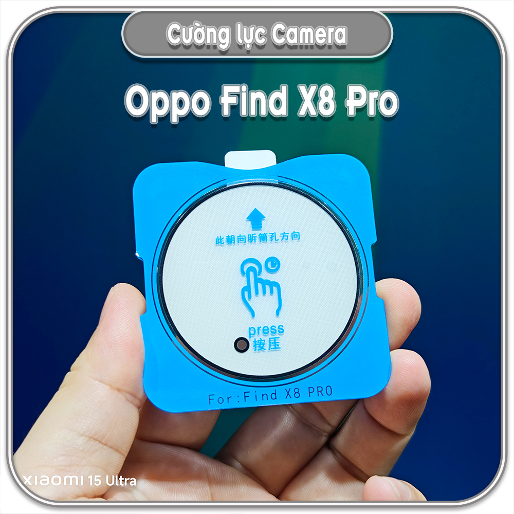 Cường lực camera cho Oppo Find X8 Pro