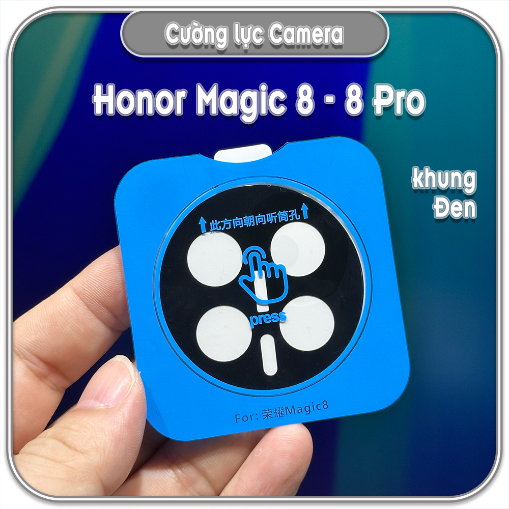Cường lực Camera cho Honor Magic 8 - 8 Pro