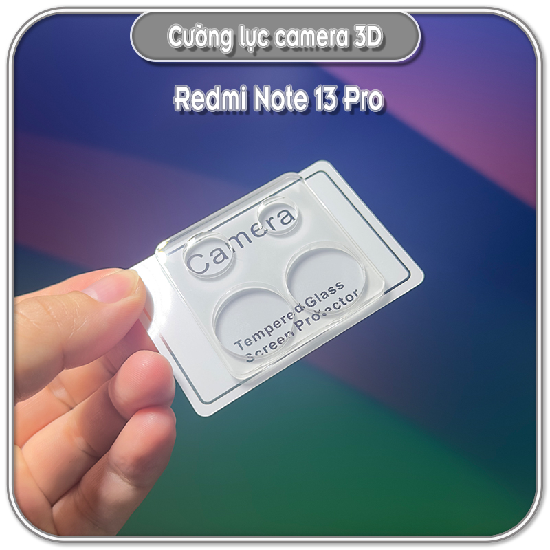 Cường lực Camera 3D cho Redmi Note 13 Series