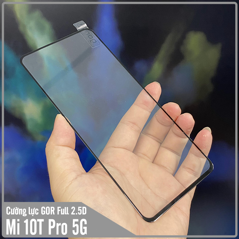 Bộ 2 miếng cường lực GOR Full 2.5D cho Xiaomi Mi 10T Pro - Redmi K30S