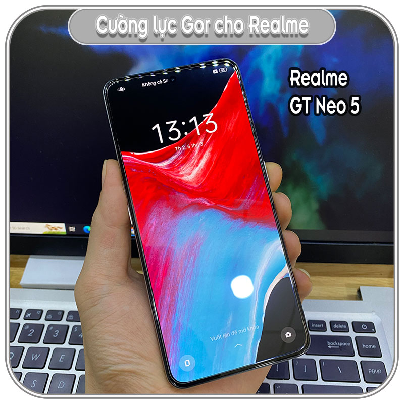 Bộ 2 kính cường lực Gor trong suốt cho Realme GT NEO 5 - Hàng nhập khẩu