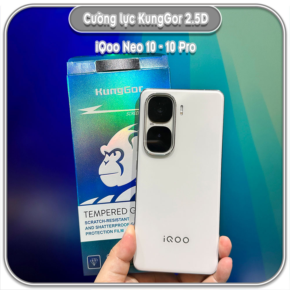 Bộ 2 Cường lực KungGor cho Vivo iQOO Neo 10 - 10 Pro
