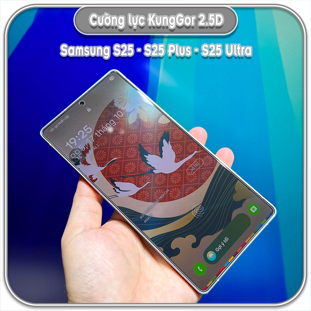 Bộ 2 Cường lực KungGor cho Samsung S25 - S25 Plus - S25 Ultra