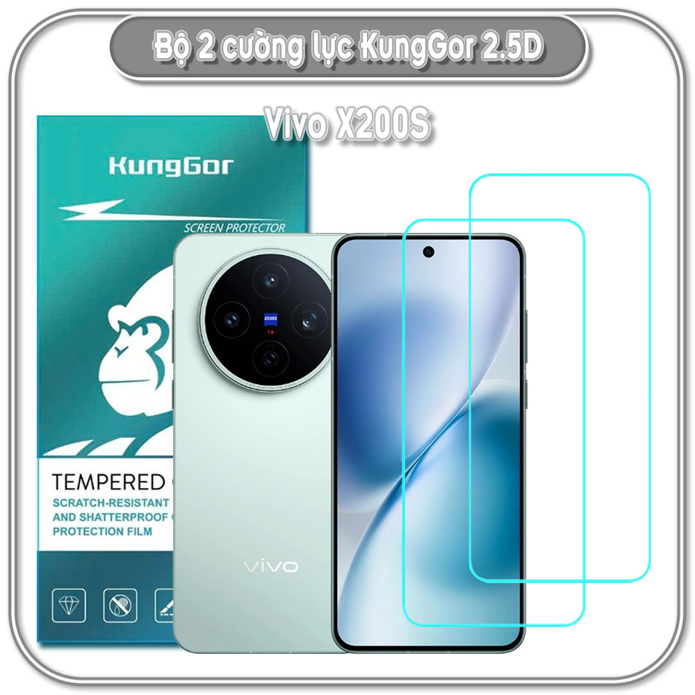 Bộ 2 Cường lực KungGor cho Vivo X200s