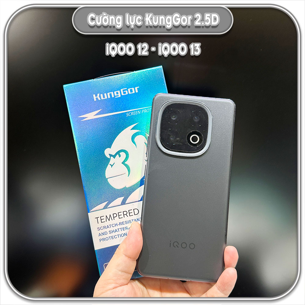Bộ 2 Cường lực KungGor cho Vivo iQOO 12 - iQOO 13
